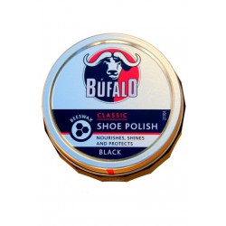 Pasta do butów w puszce BUFALO 75ml  / CZARNA