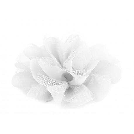 Kwiat szyfonowy 90mm