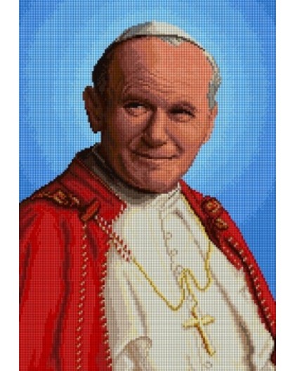 Kanwa 32x46 Błogosławiony Jan Paweł II