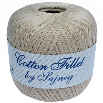 Kordonek Cotton Fillet 0002 BEŻ